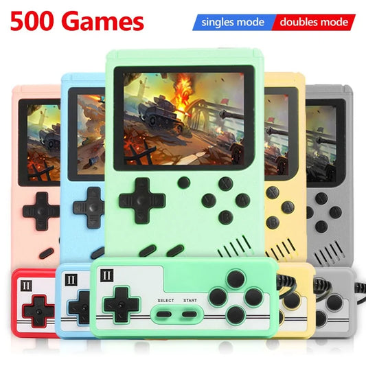 Consola portátil retro ALLOYSEED de 500 juegos: juegos portátiles